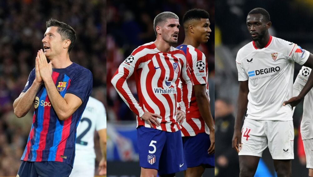 Las cuentas de Barcelona Atletico de Madrid y Sevilla para estar en octavos de la Champions League