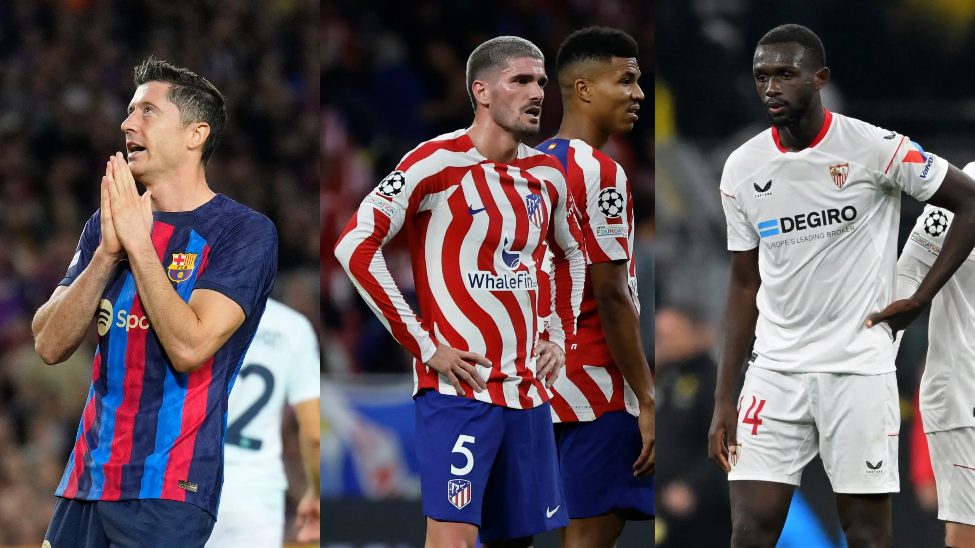 Las cuentas de Barcelona, Atlético de Madrid y Sevilla en la Champions League Las cuentas de Barcelona, Atlético de Madrid y Sevilla en la Champions League