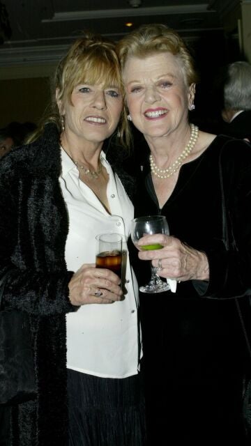 Angela Lansbury junto a su hija Deidre