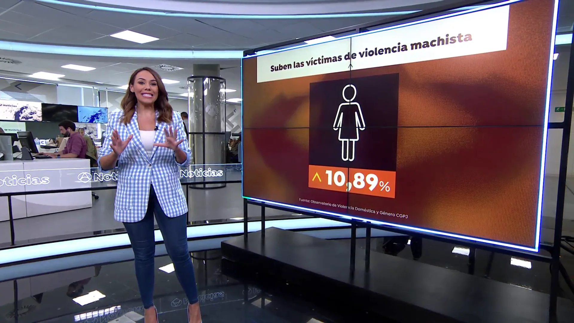 Suben las v&iacute;ctimas de violencia de g&eacute;nero