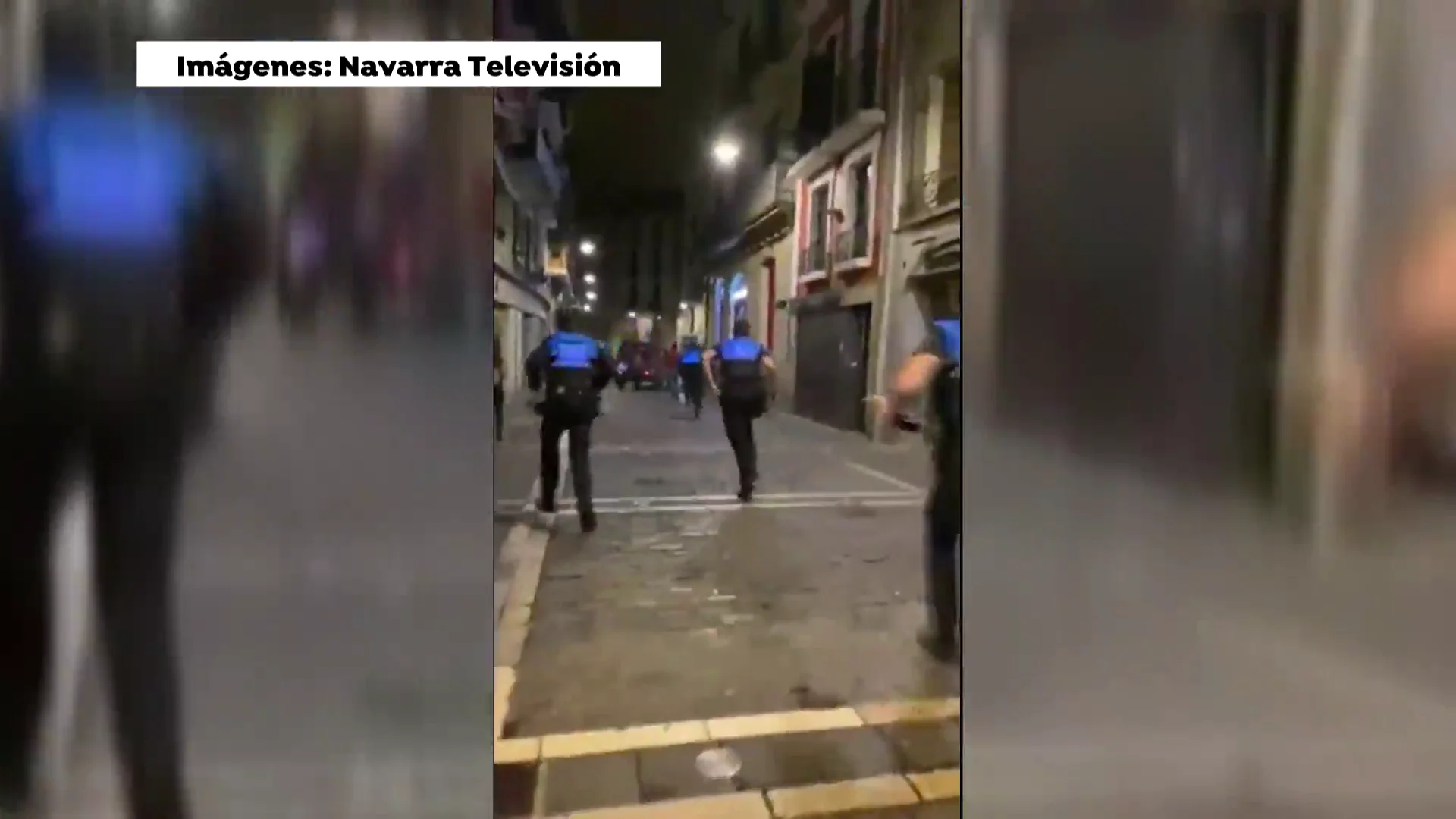 La persecución en Pamplona La persecución en Pamplona