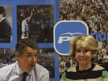 Esperanza Aguirre e Ignacio González Esperanza Aguirre e Ignacio González