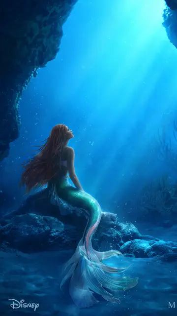 Póster oficial del remake de 'La Sirenita' Póster oficial del remake de 'La Sirenita'