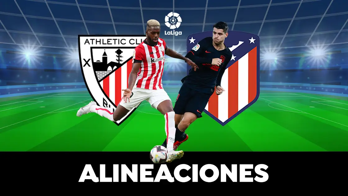 Alineaci&oacute;n del Atl&eacute;tico de Madrid hoy contra el Athletic Club en Liga