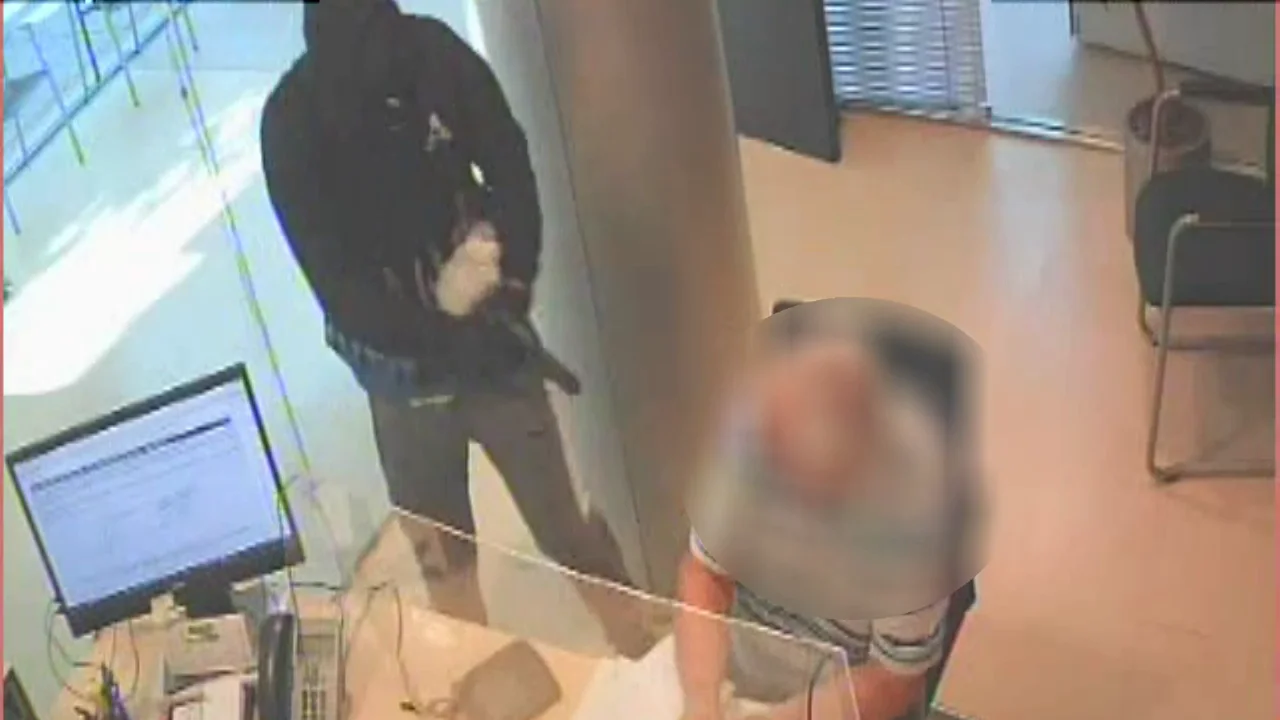 El v&iacute;deo del momento de uno de los atracos en Burgos