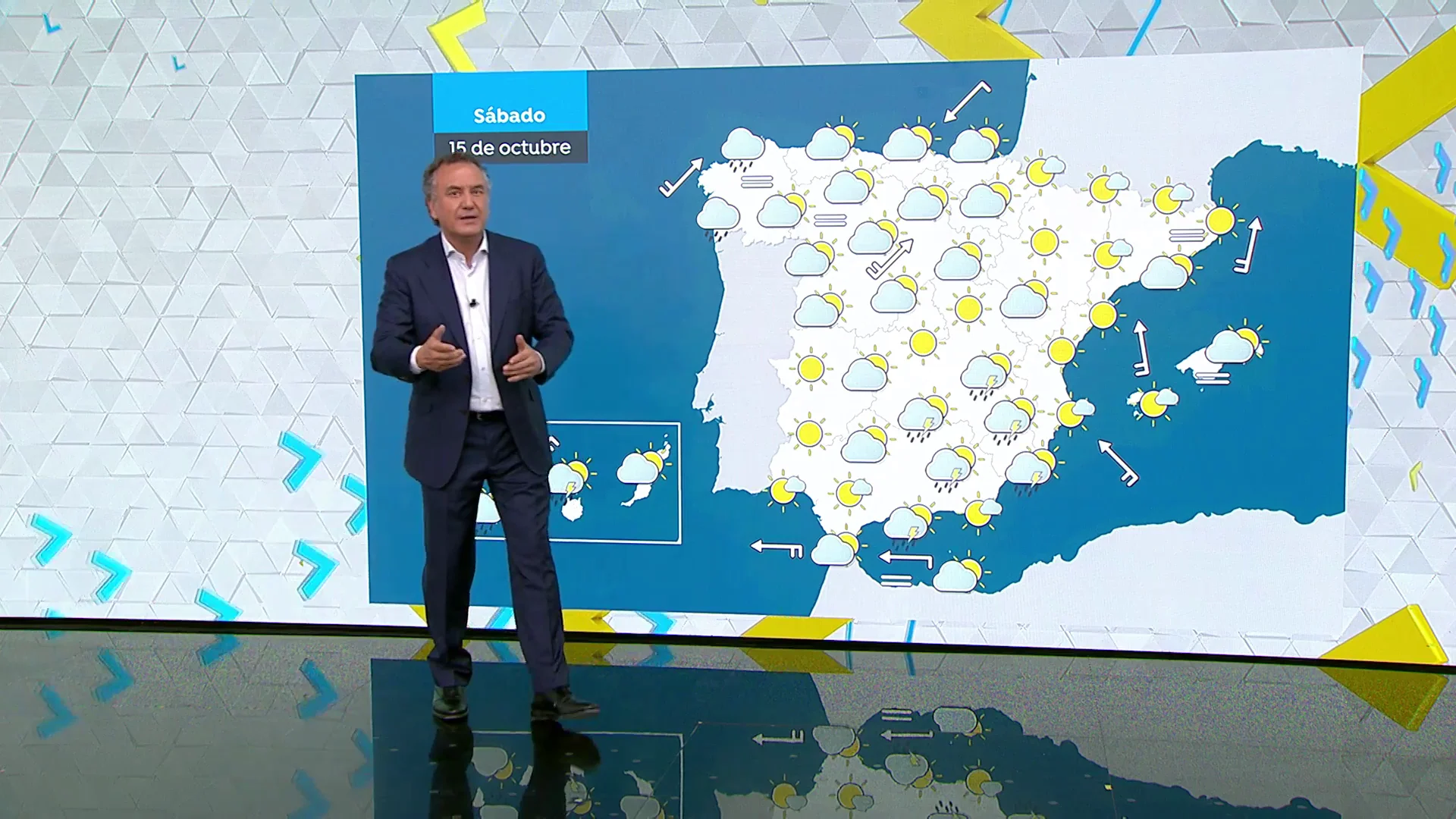 Roberto Brasero anuncia la subida de las temperaturas Roberto Brasero anuncia la subida de las temperaturas