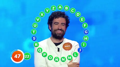 ¿Serán suficientes 22 aciertos? El dilema de Rafa frente a Orestes en ‘El Rosco’: “No me fío de sus opciones vagas” ¿Serán suficientes 22 aciertos? El dilema de Rafa frente a Orestes en ‘El Rosco’: “No me fío de sus opciones vagas”