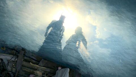Sauron y Galadriel en 'Los Anillos de Poder'