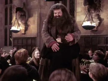 Robbie Coltrane en 'Harry Potter' Robbie Coltrane en 'Harry Potter'
