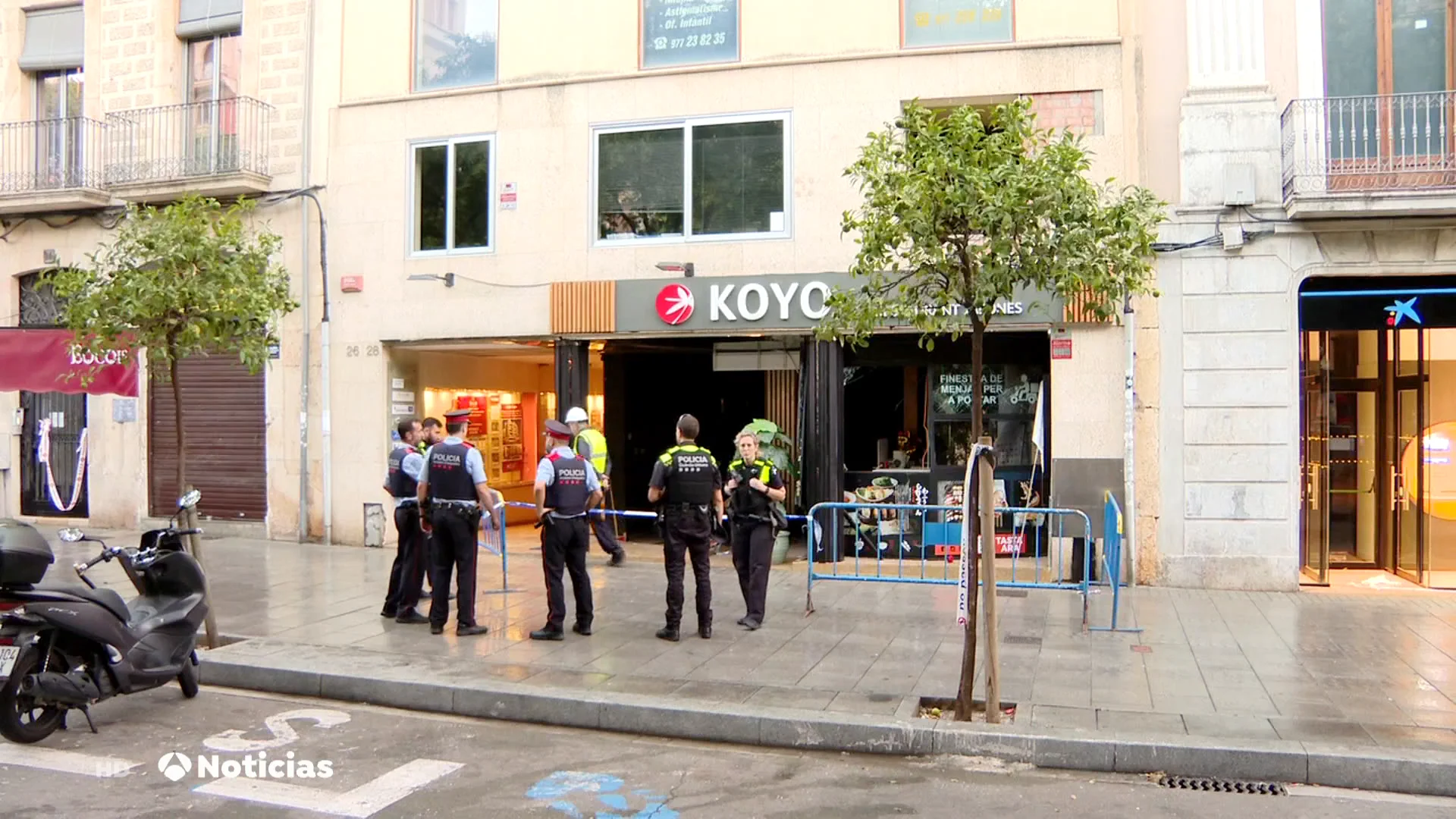 Explosión en un restaurante en Tarragona Explosión en un restaurante en Tarragona