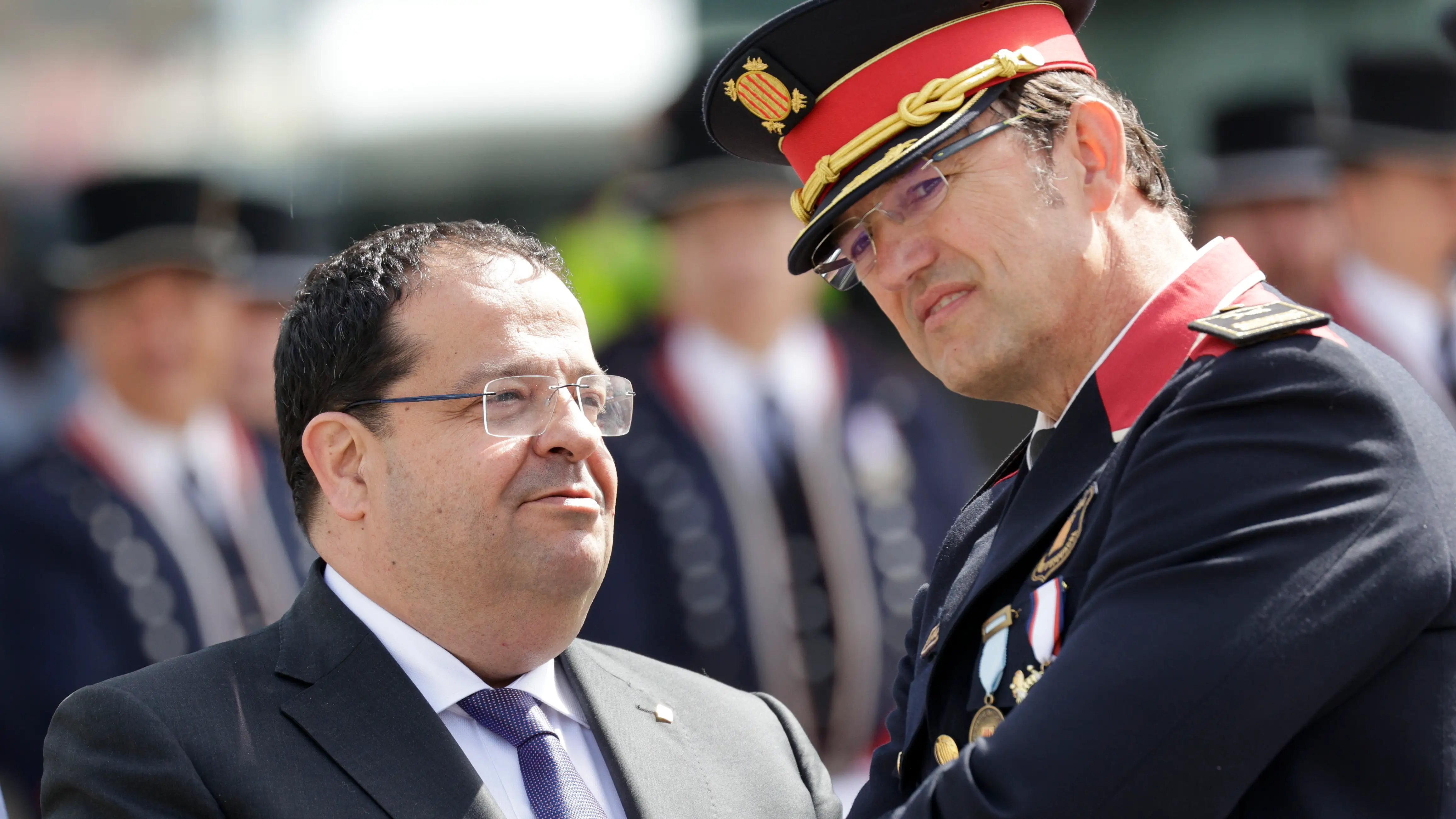 Imagen de archivo del comisario jefe de los Mossos d'Esquadra destituido este lunes, Josep Maria Estela 