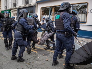 Jornada de huelga en Francia