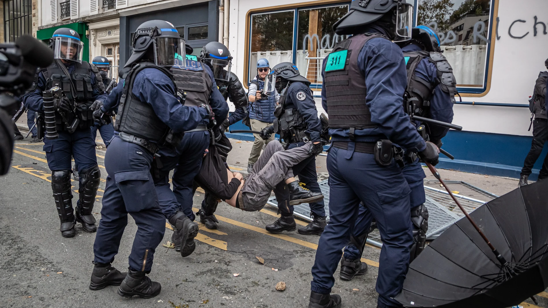 Jornada de huelga en Francia