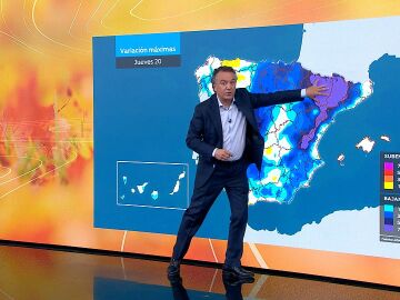 Las lluvias entran desde Galicia dejando acumulados importantes en C&aacute;ceres, norte de Castilla y Le&oacute;n y Huelva