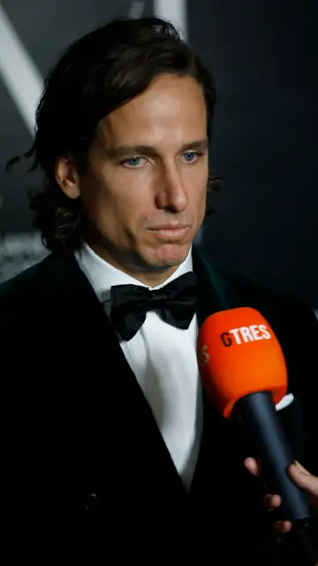 Feliciano López atendiendo a los medios Feliciano López atendiendo a los medios