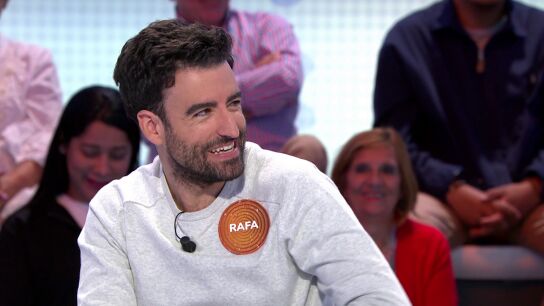 &iquest;Qu&eacute; le duele a Rafa? Su chiste por superar su programa 100 en &lsquo;Pasapalabra&rsquo;