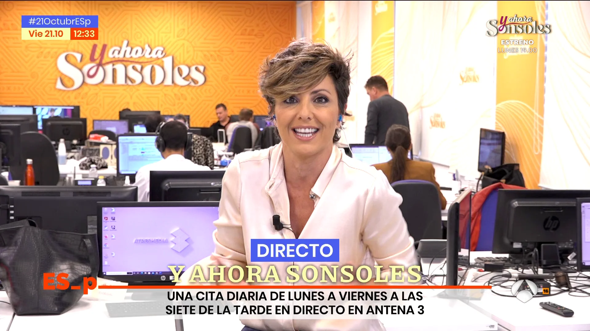 Sonsoles Ónega adelanta en 'Espejo Público' nuevos detalles de su programa de las tardes: "Vamos a contar la actualidad desde el entretenimiento" Sonsoles Ónega adelanta en 'Espejo Público' nuevos detalles de su programa de las tardes: "Vamos a contar la actualidad desde el entretenimiento"