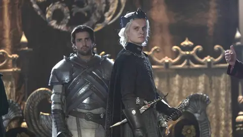 Fabien Frankel y Tom Glynn-Carney en 'La Casa del Dragón' Fabien Frankel y Tom Glynn-Carney en 'La Casa del Dragón'