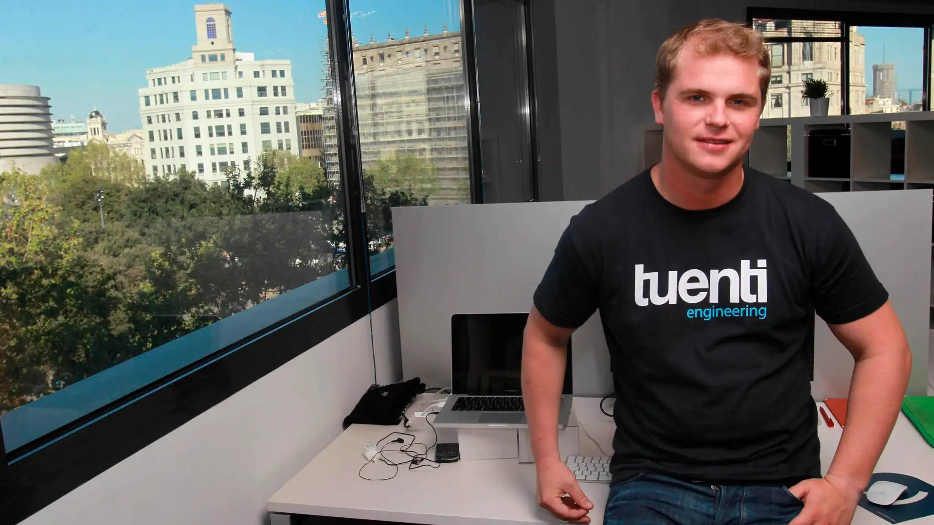 El fundador de la red social Tuenti, Zaryn Dentze El fundador de la red social Tuenti, Zaryn Dentze
