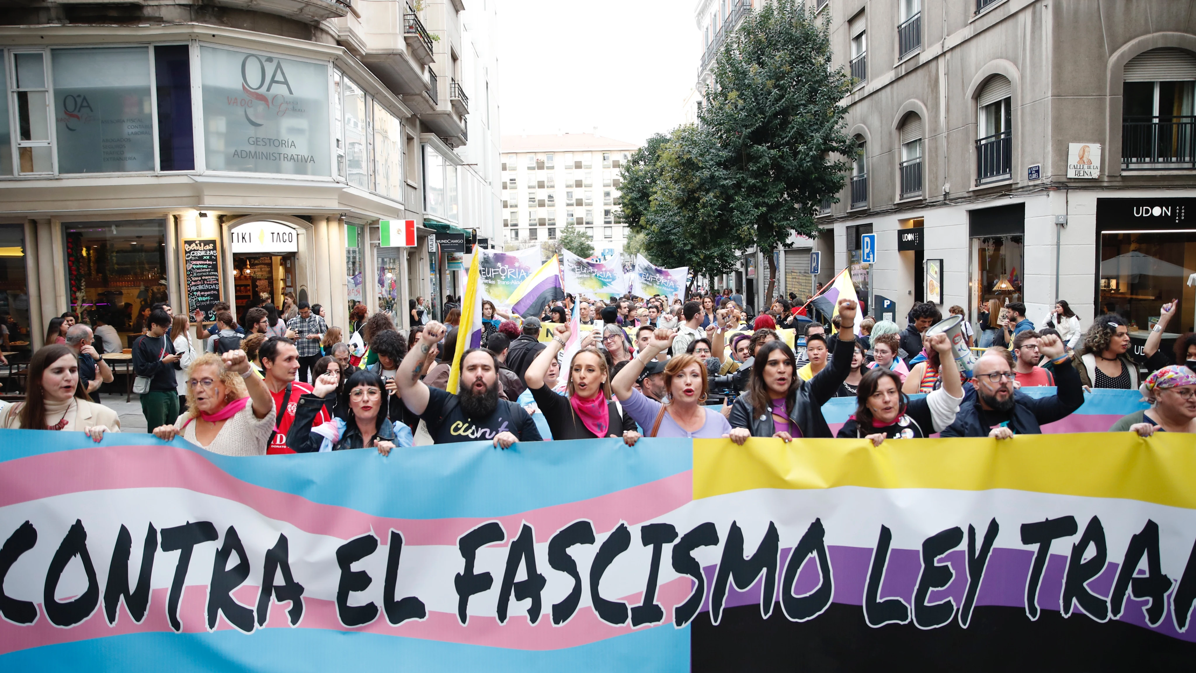 Manifestación en Madrid en apoyo a la Ley Trans Manifestación en Madrid en apoyo a la Ley Trans