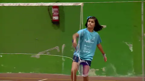 Xulia Otero, la promesa del bádminton que compite contra jugadoras cinco años mayores que ella Xulia Otero, la promesa del bádminton que compite contra jugadoras cinco años mayores que ella