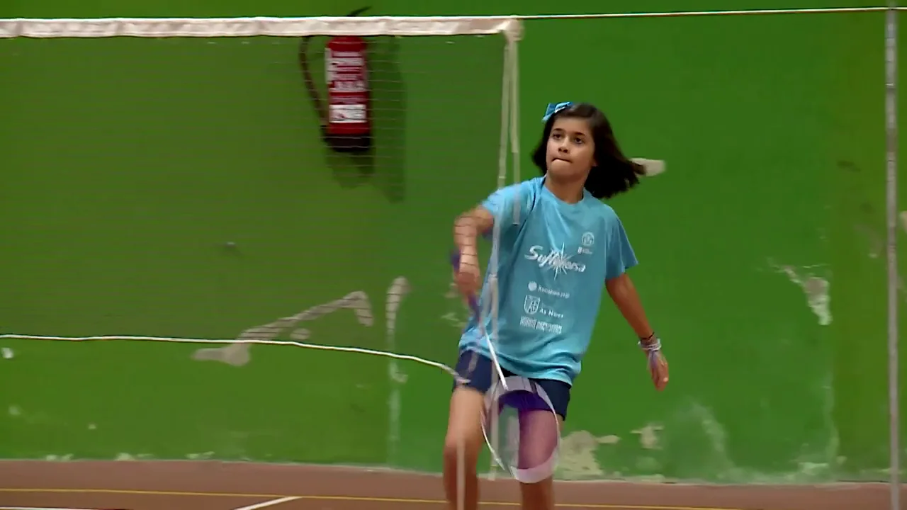 Xulia Otero, la promesa del b&aacute;dminton que compite contra jugadoras cinco a&ntilde;os mayores que ella
