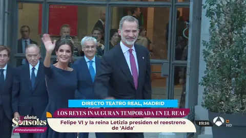 El guiño de la Reinta Leticia a 'Y ahora Sonsoles': "¿Ha hecho ese gesto para nuestro estreno?" El guiño de la Reinta Leticia a 'Y ahora Sonsoles': "¿Ha hecho ese gesto para nuestro estreno?"