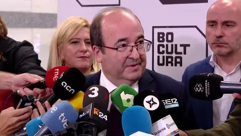 Miquel Iceta valora la posible modificación del delito de sedición Miquel Iceta valora la posible modificación del delito de sedición
