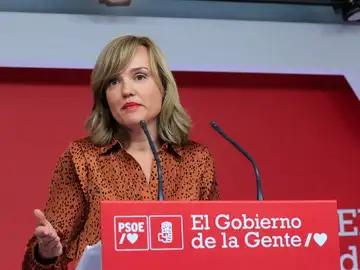Pilar Alegría, portavoz del PSOE Pilar Alegría, portavoz del PSOE