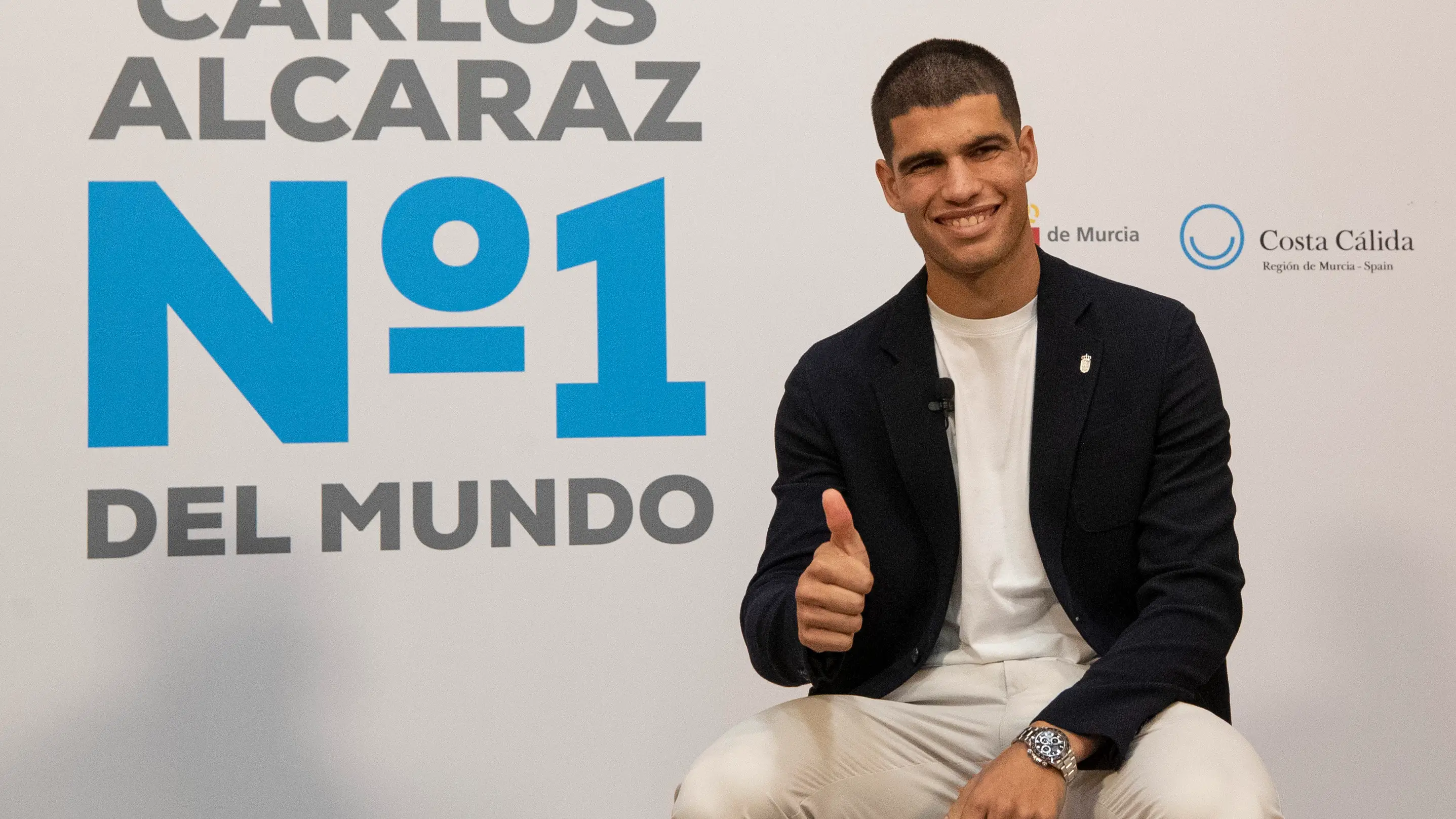 Carlos Alcaraz lidera el equipo español de cara a las finales de la Copa Davis en Málaga Carlos Alcaraz lidera el equipo español de cara a las finales de la Copa Davis en Málaga