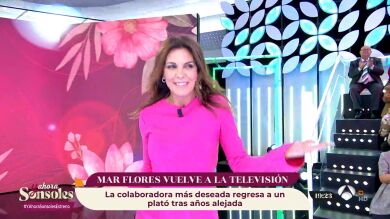 Así ha sido el regreso de Mar Flores a la televisión veinte años después: 