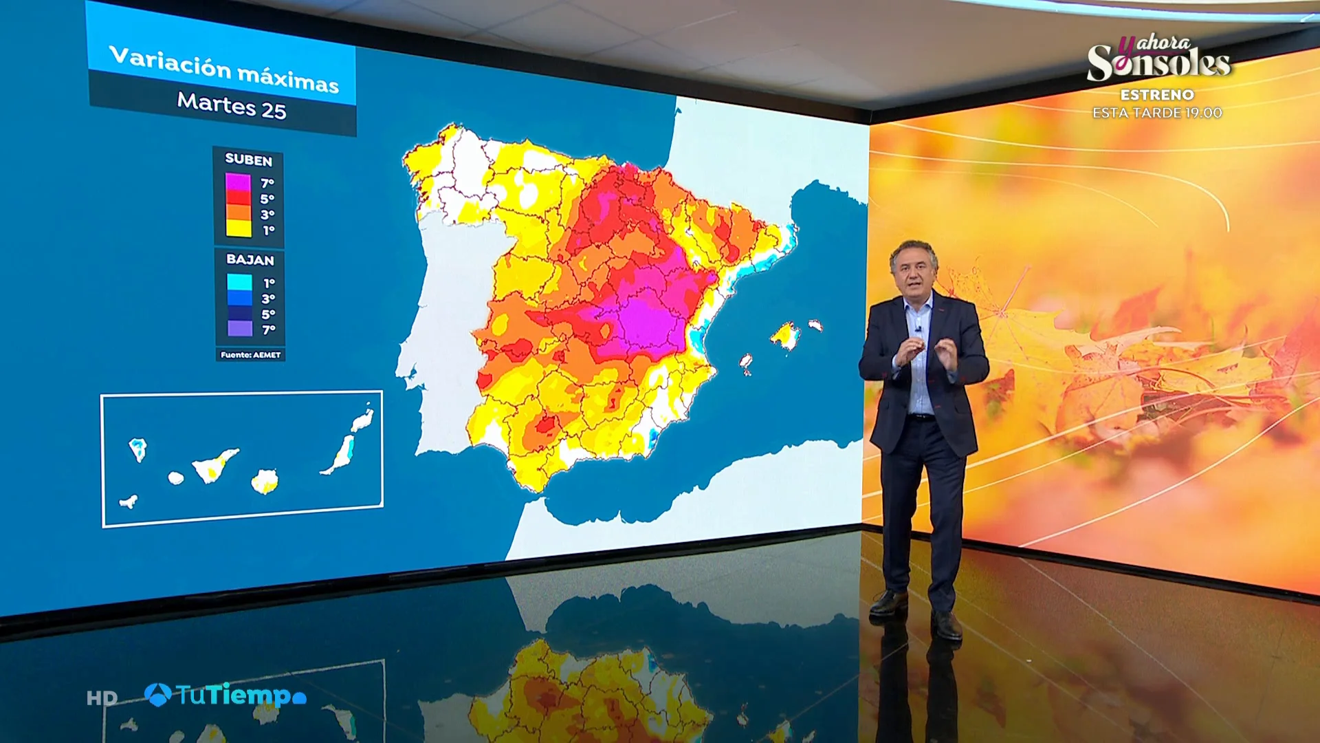 Roberto Brasero explica cómo será la última semana de octubre Roberto Brasero explica cómo será la última semana de octubre