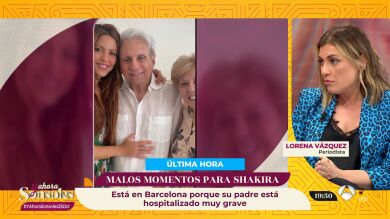 Shakira y Piqué, unidos en la desgracia: Preocupación máxima por el estado de salud del padre de la cantante 
