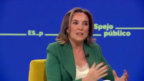 Cuca Gamarra en 'Espejo Público' Cuca Gamarra en 'Espejo Público'