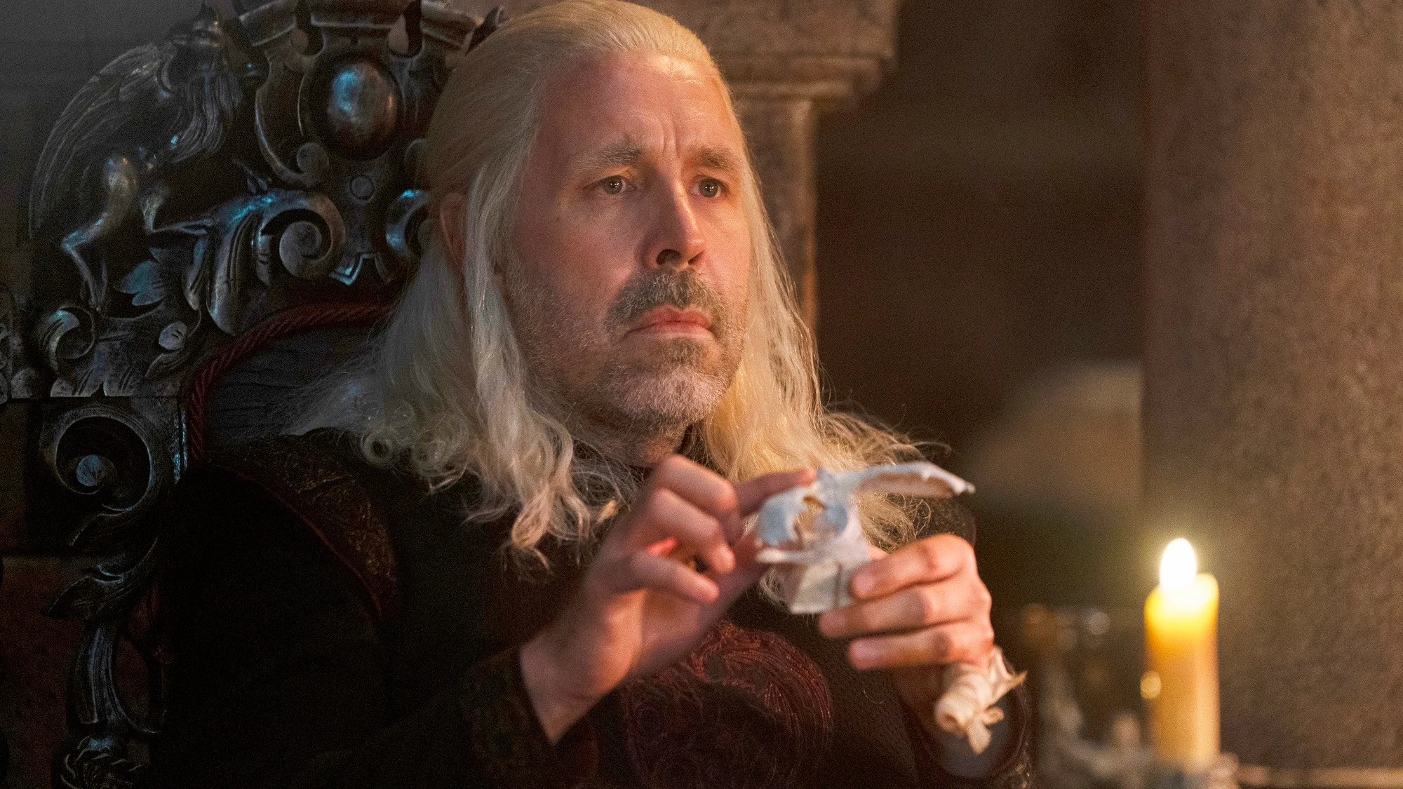 Paddy Considine como Viserys Targaryen en 'La Casa del Drag&oacute;n'