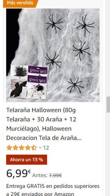 Falsa telaraña de Amazon