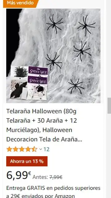 Falsa telaraña de Amazon Falsa telaraña de Amazon