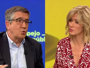 Patxi López y Susanna Griso. Patxi López y Susanna Griso.