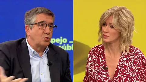 Patxi López y Susanna Griso. Patxi López y Susanna Griso.