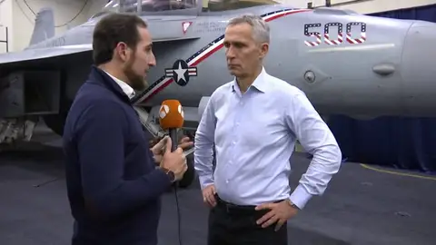 Entrevista de Guillermo Pascual a Jens Stoltenberg Entrevista de Guillermo Pascual a Jens Stoltenberg