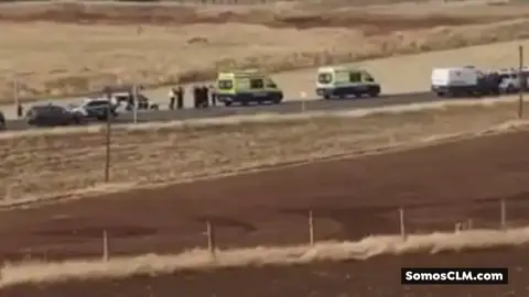 El vídeo del momento en que un hombre se atrinchera El vídeo del momento en que un hombre se atrinchera