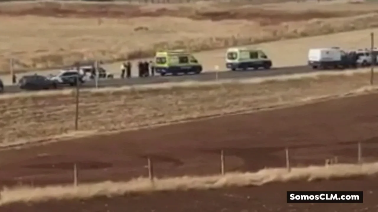 El vídeo del momento en que un hombre se atrinchera El vídeo del momento en que un hombre se atrinchera