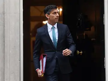 El primer ministro de Reino Unido, Rishi Sunak El primer ministro de Reino Unido, Rishi Sunak