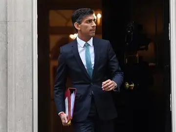 El primer ministro de Reino Unido, Rishi Sunak El primer ministro de Reino Unido, Rishi Sunak