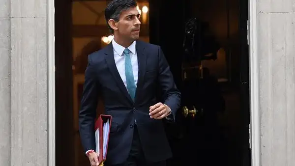 El primer ministro de Reino Unido, Rishi Sunak El primer ministro de Reino Unido, Rishi Sunak
