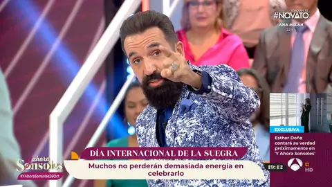 Las bonitas palabras de Miguel Lago a su suegra: Las bonitas palabras de Miguel Lago a su suegra: