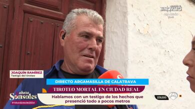 Joaquín Ramirez, testigo del tiroteo en Ciudad Real: 