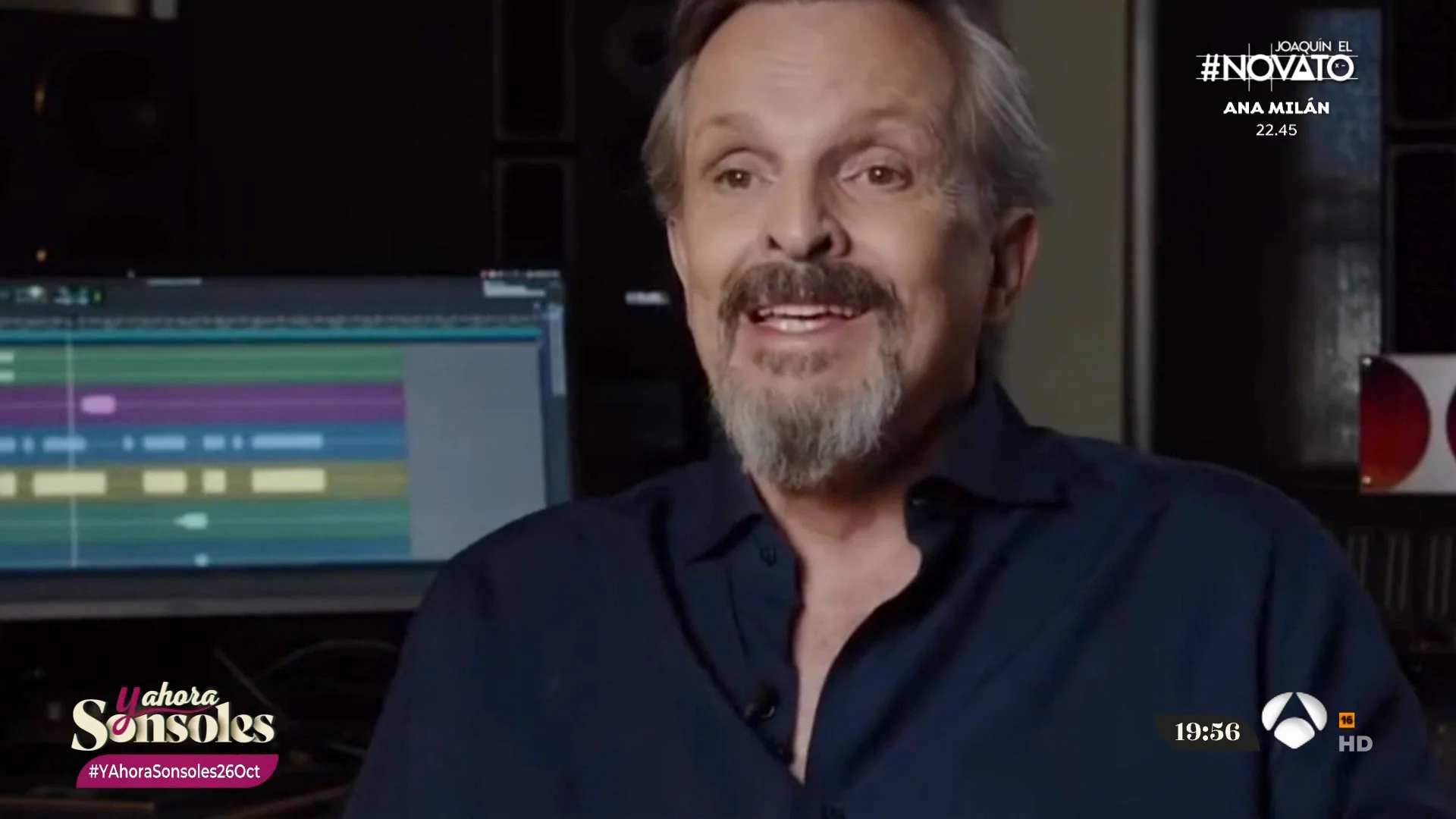 Miguel Bosé habla por primera vez de su relación con Nacho Duato Miguel Bosé habla por primera vez de su relación con Nacho Duato