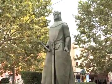 Polémica por la estatua del rey Jaime I en Banyeres de Mariola