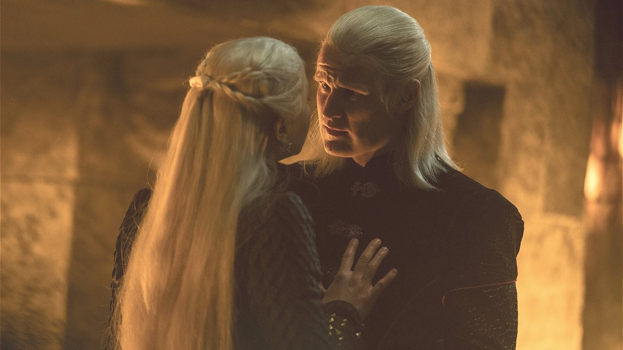 Daemon y Rhaenyra en el 1x10 de 'La Casa del Dragón' Daemon y Rhaenyra en el 1x10 de 'La Casa del Dragón'